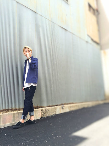 BEDFORD SHJK / smoke navy