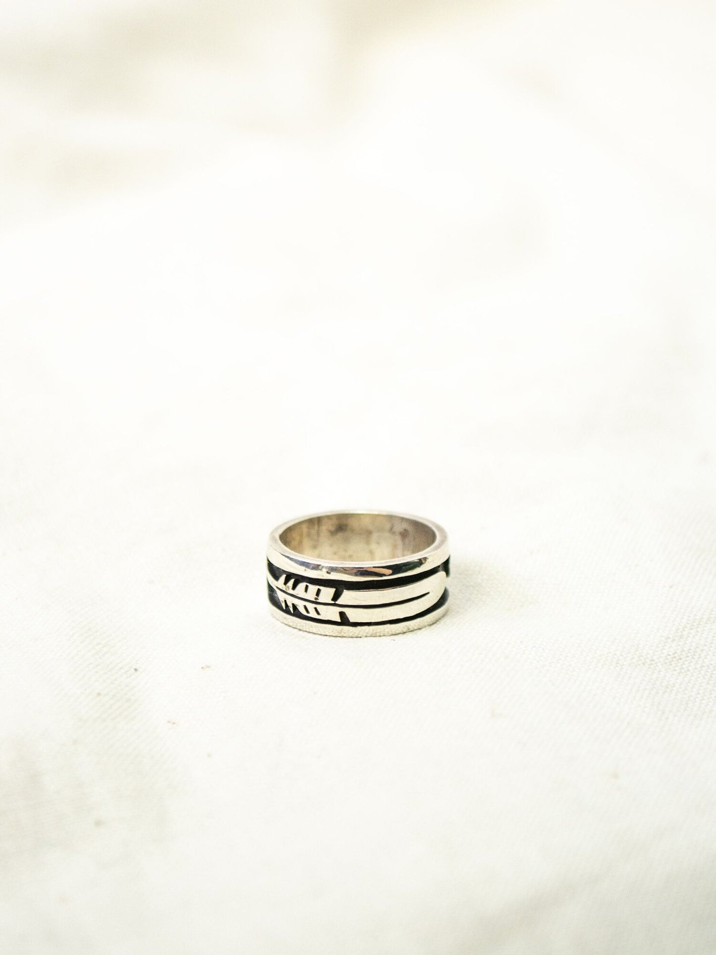 WILLIS HUMEYESTEWA SILVER RING