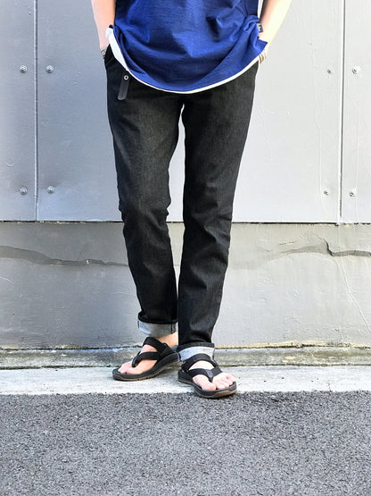 TILLARY DENIM PANTS / BLACK