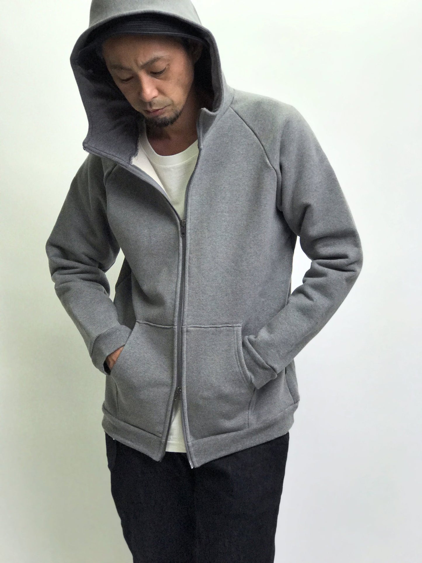 HIGH LINE BIYON ZIPUP HOODIE / GRAY