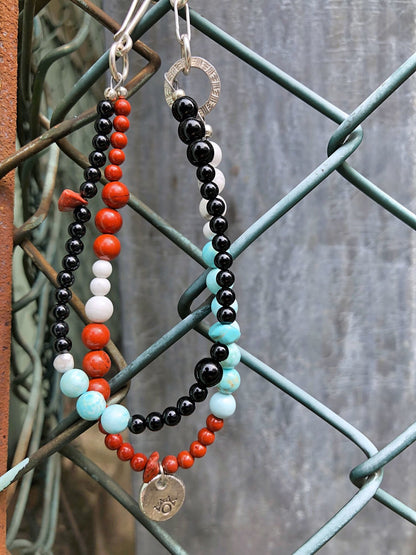 Colorfield Beads Anklet / type D