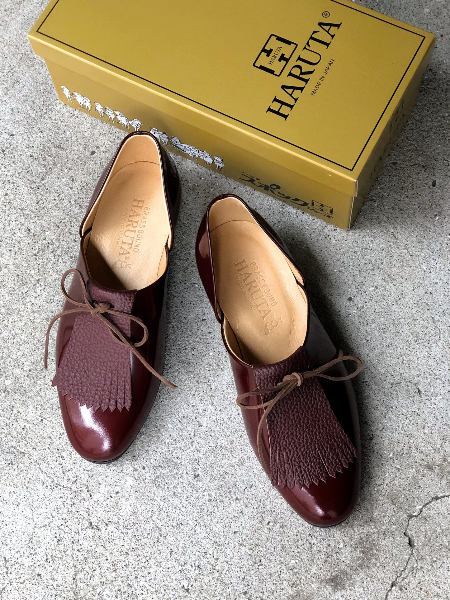 VOO-A-202 / 2WAY SPOCK(MENS) by HARUTA / BROWN