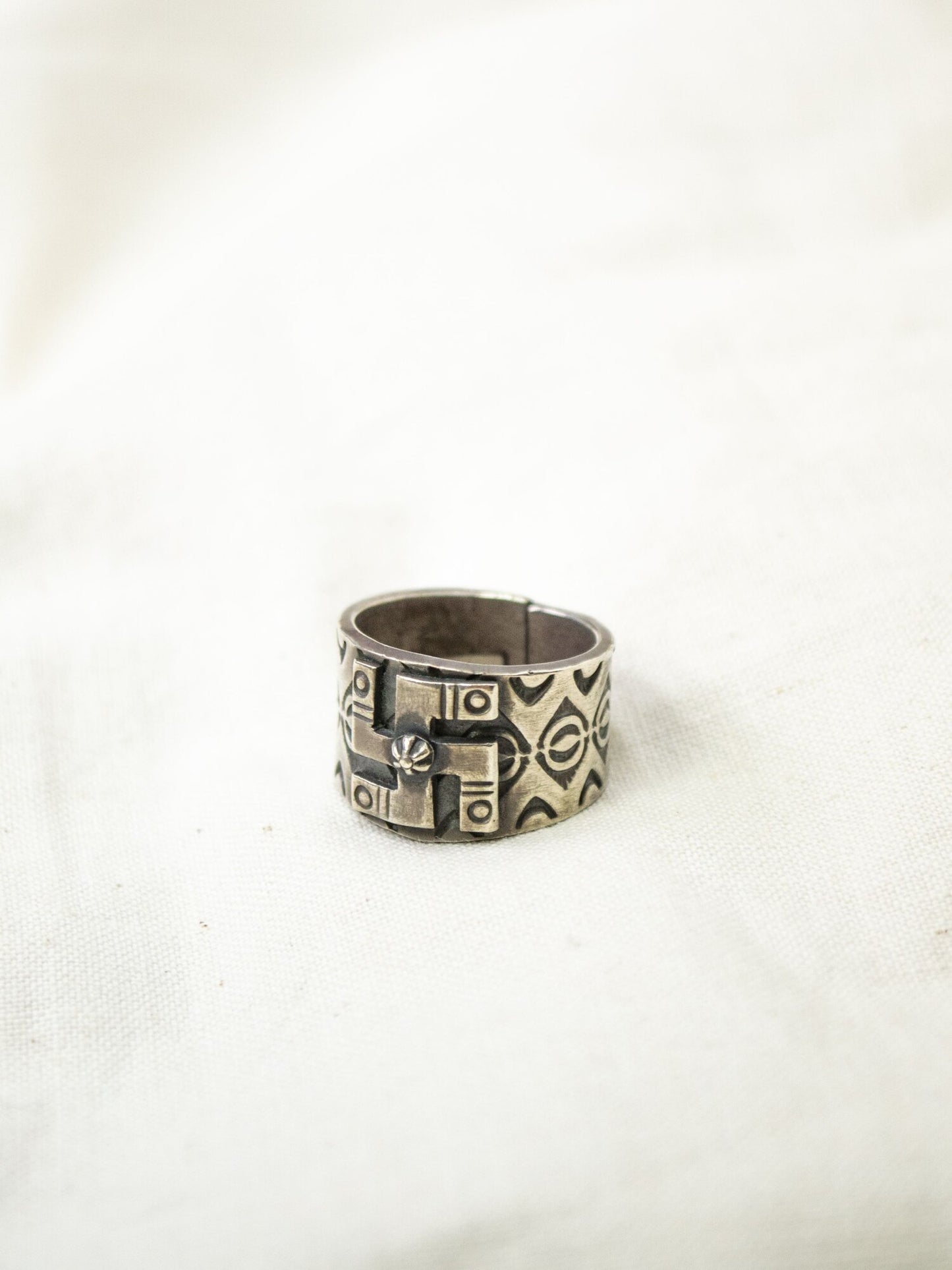 BO GARY REEVES SILVER RING