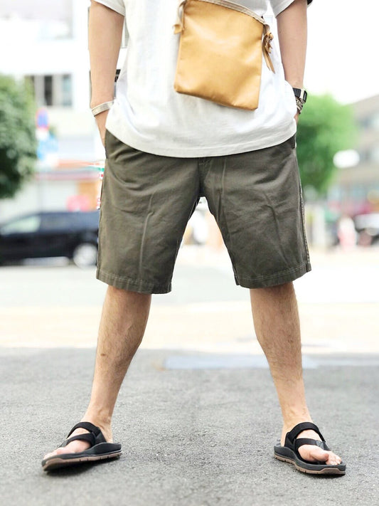 FRANKLIN Short Pants / charcoal