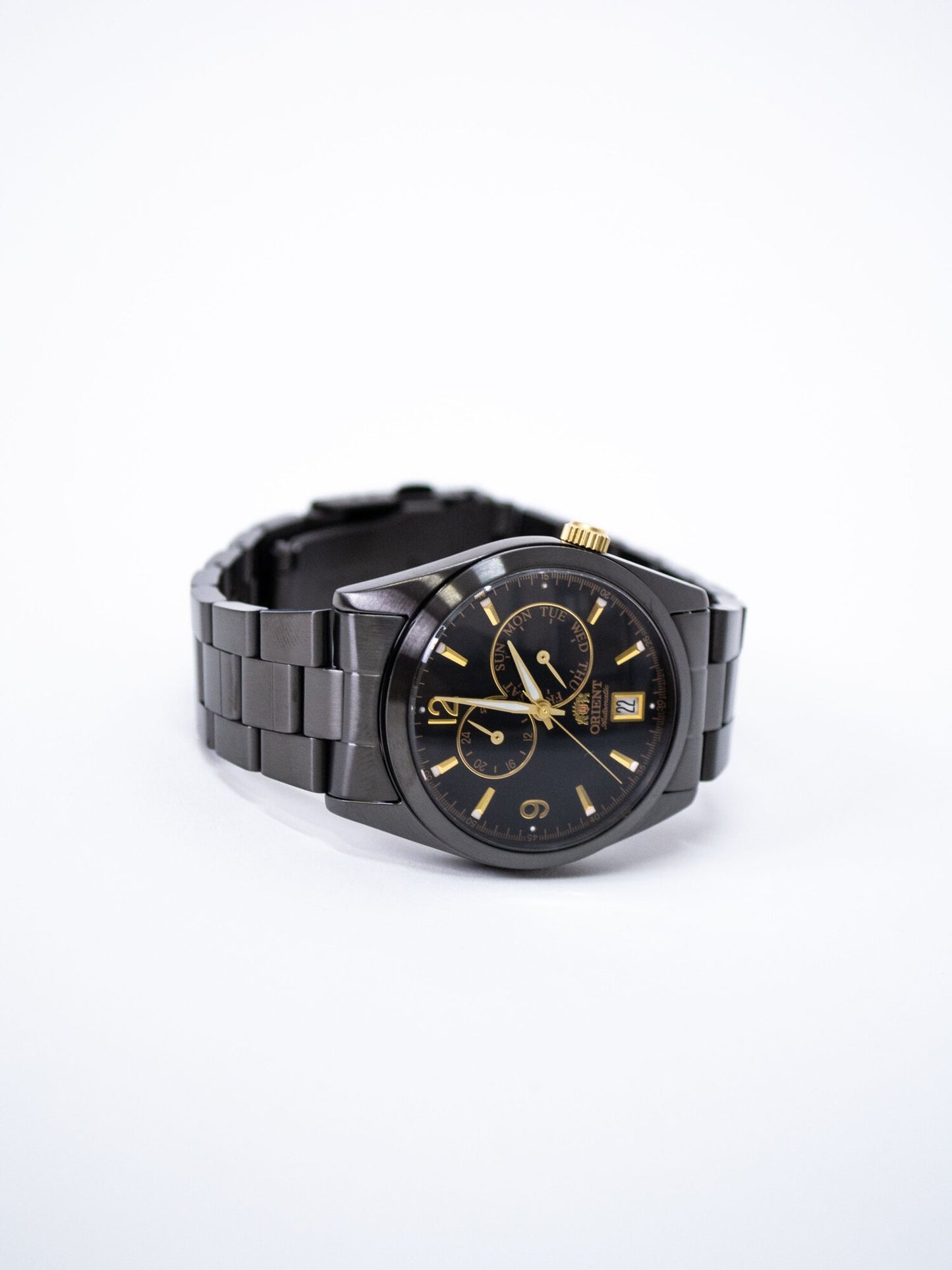 AUTOMATIC MULTI CALENDAR / BLACK×GOLD