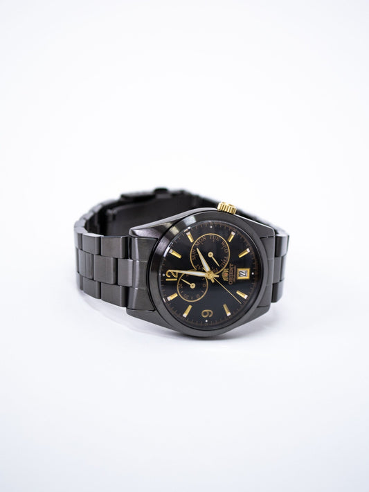 AUTOMATIC MULTI CALENDAR / BLACK×GOLD