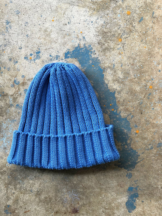 COTTON RIB WATCH / LIGHT BLUE