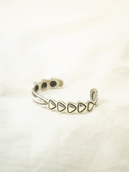 ALEX SANCHEZ SILVER BANGLE / TYPE B