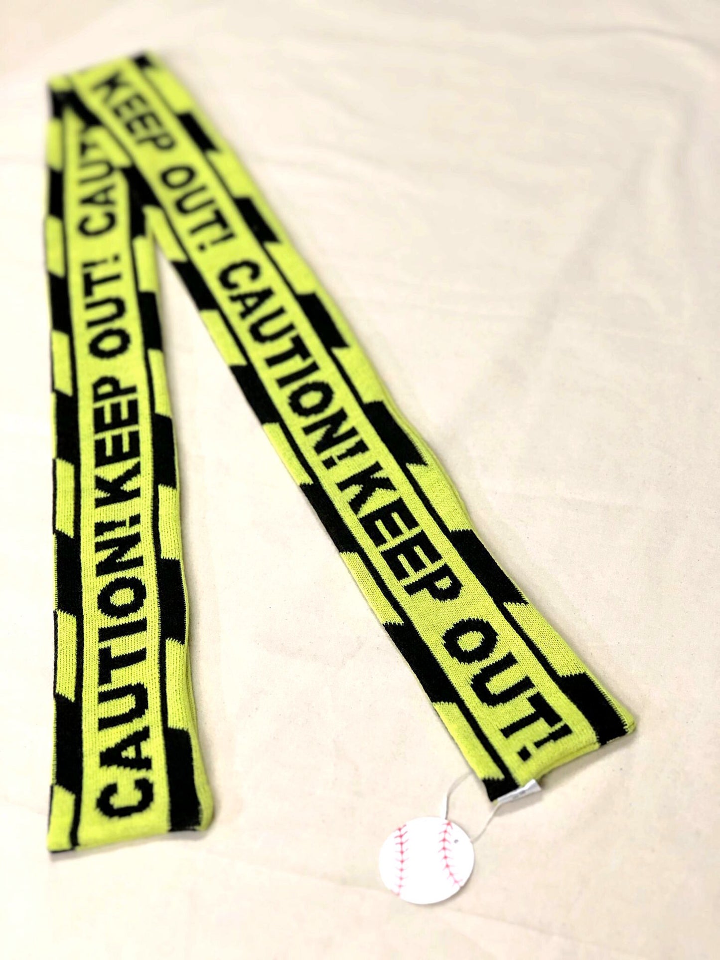 TPS-152 / CAUTION MUFFLER ADULTS / YELLOW