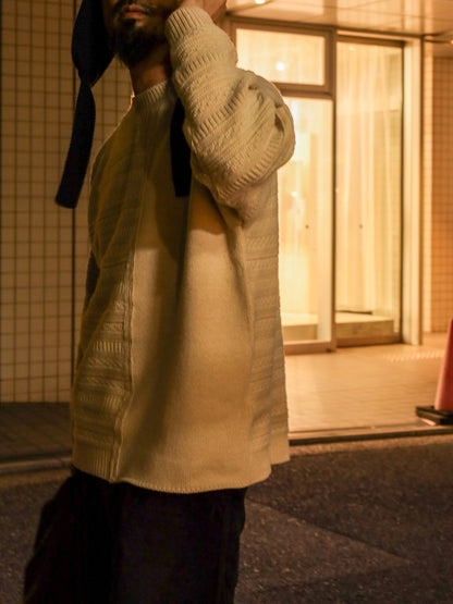 TRICKY JQ KNIT / Cream