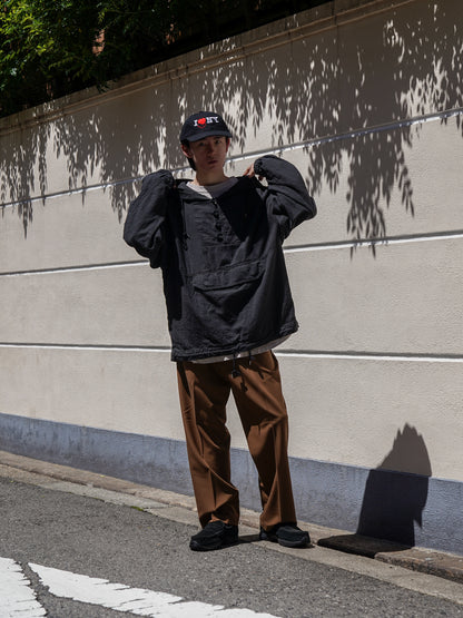 CENTER PRESS L POCKET SLACKS / Brown
