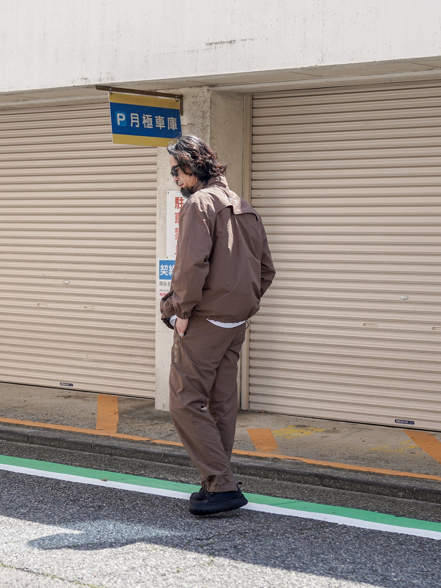 DECON WIND JACKET / Dusty Army
