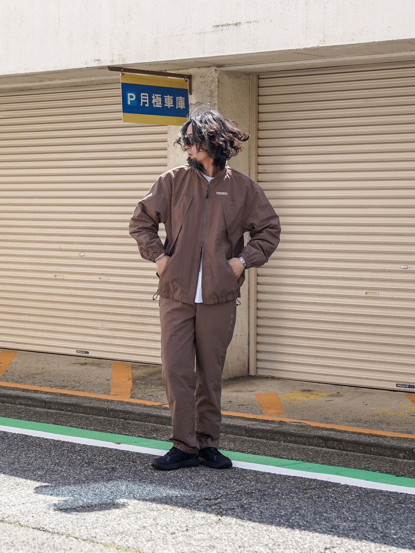 DECON WIND JACKET / Dusty Army