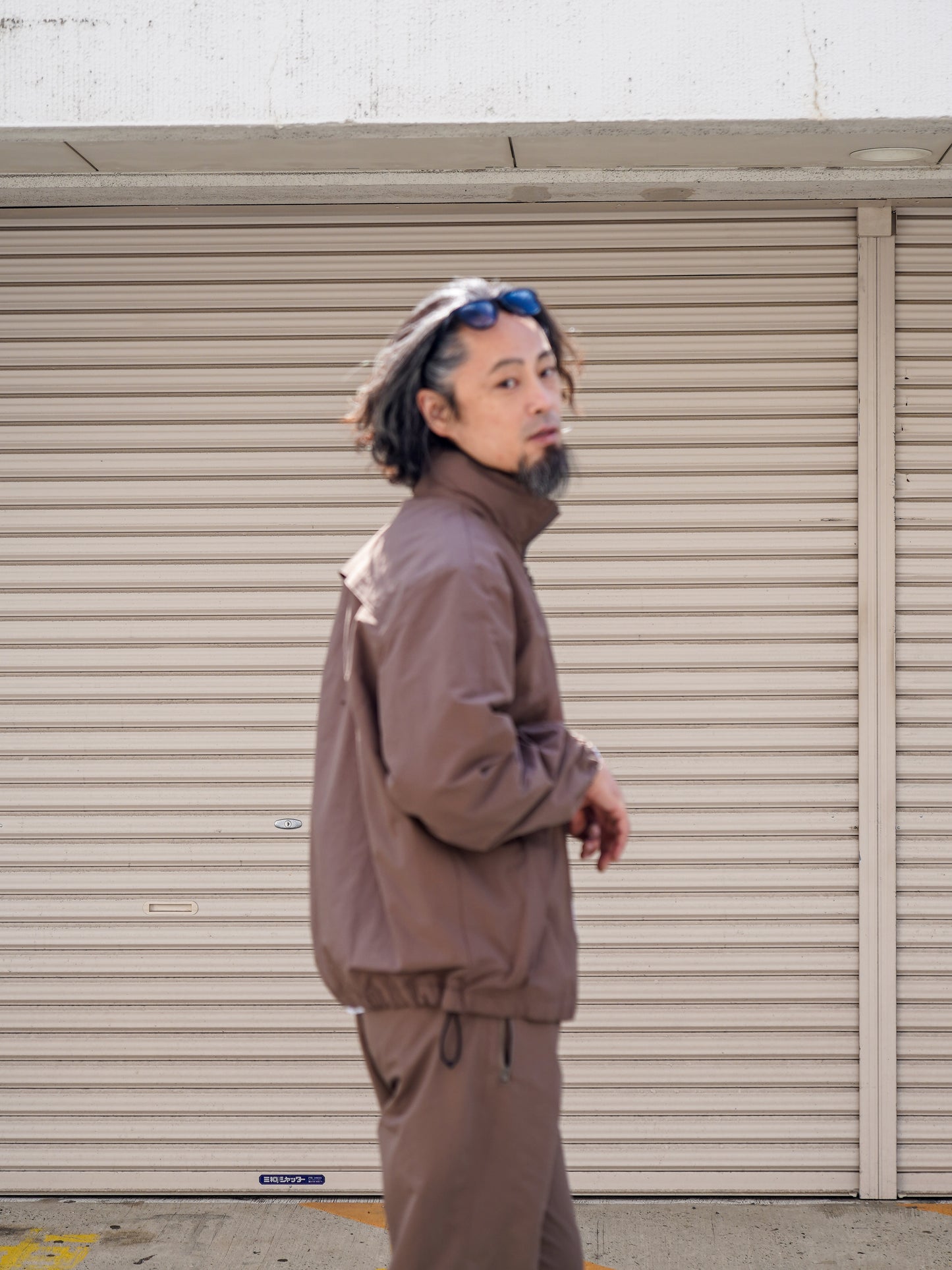 DECON WIND JACKET / Dusty Army
