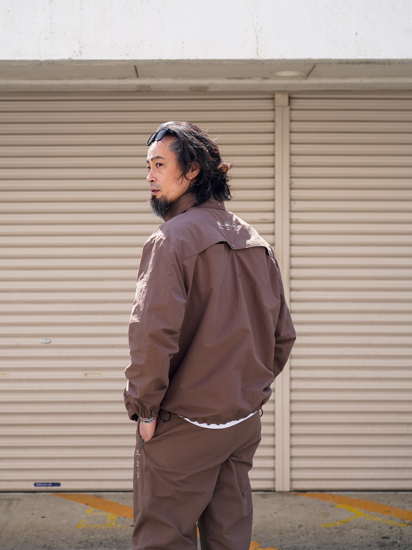 DECON WIND JACKET / Dusty Army