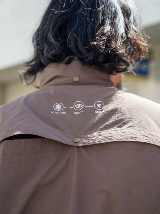 DECON WIND JACKET / Dusty Army