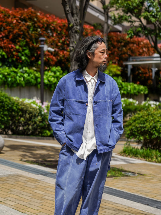 NEO COVERALL DAMAGED / Dusty Blue