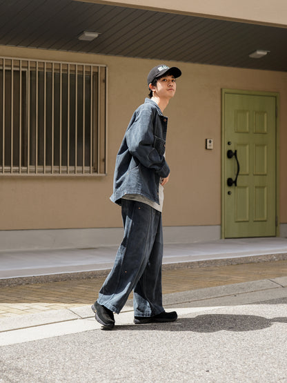 NEO COVERALL DAMAGED / Sumi Black