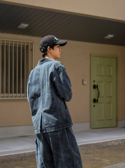 NEO COVERALL DAMAGED / Sumi Black
