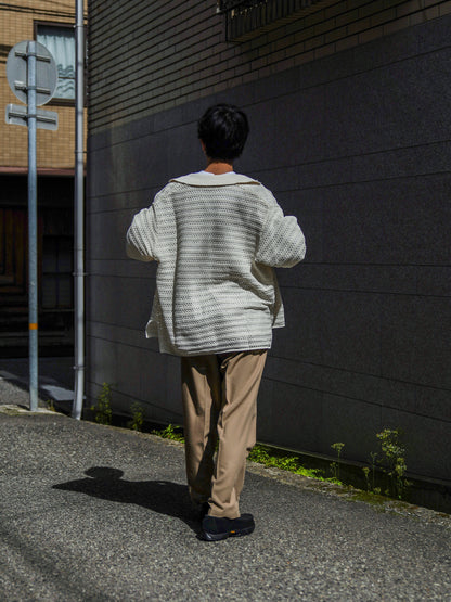 CENTER PRESS L POCKET SLACKS / Beige