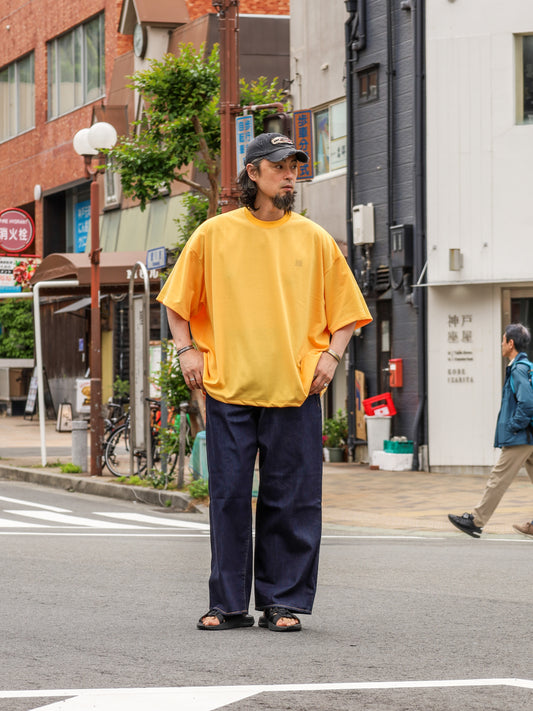 LOGO SUPER BIG TECH SS TEE / Yellow