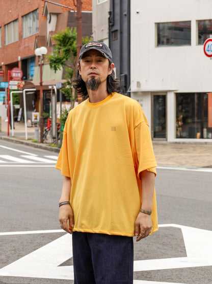 LOGO SUPER BIG TECH SS TEE / Yellow