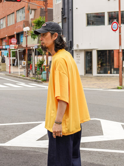 LOGO SUPER BIG TECH SS TEE / Yellow
