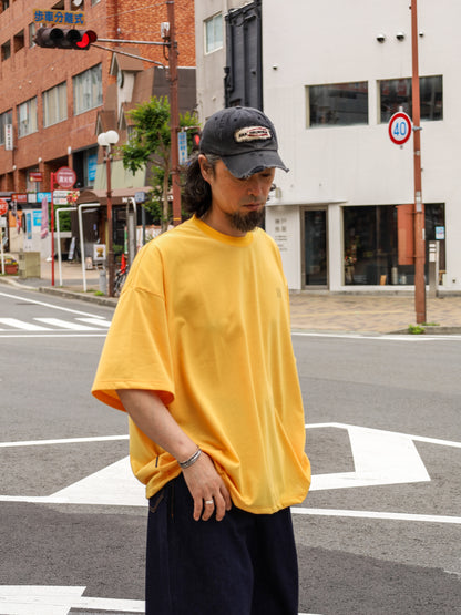 LOGO SUPER BIG TECH SS TEE / Yellow