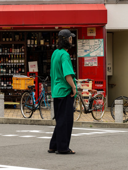 LOGO SUPER BIG TECH SS TEE / Green
