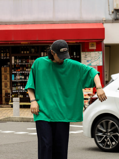 LOGO SUPER BIG TECH SS TEE / Green