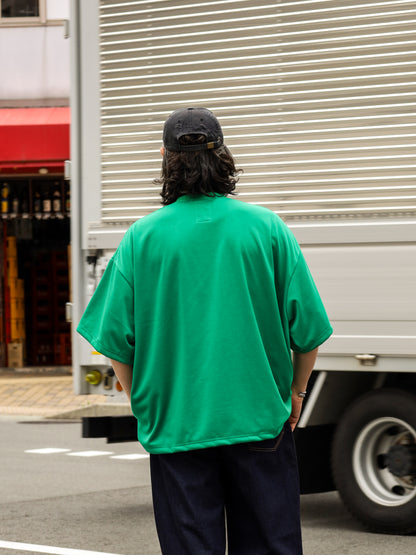 LOGO SUPER BIG TECH SS TEE / Green