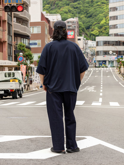 LOGO SUPER BIG TECH SS TEE / Navy