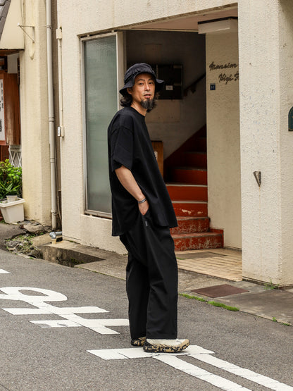 SUPER BIG ROUND SS TEE / Black