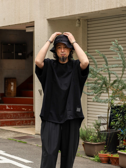 SUPER BIG ROUND SS TEE / Black