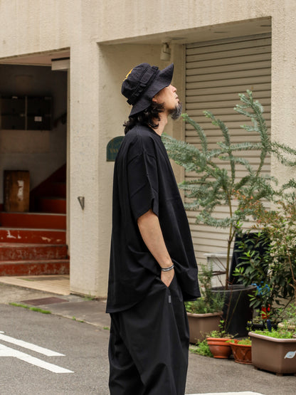 SUPER BIG ROUND SS TEE / Black
