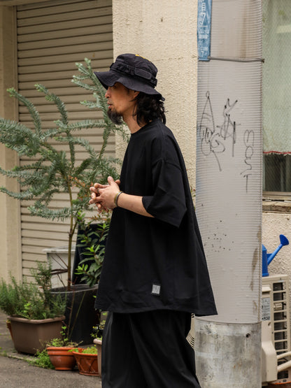 SUPER BIG ROUND SS TEE / Black