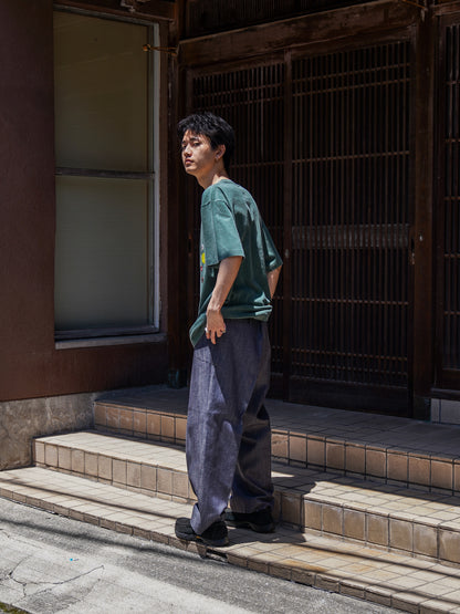 DUMMEAL BADGE SMOKY TEE / Smoky Green