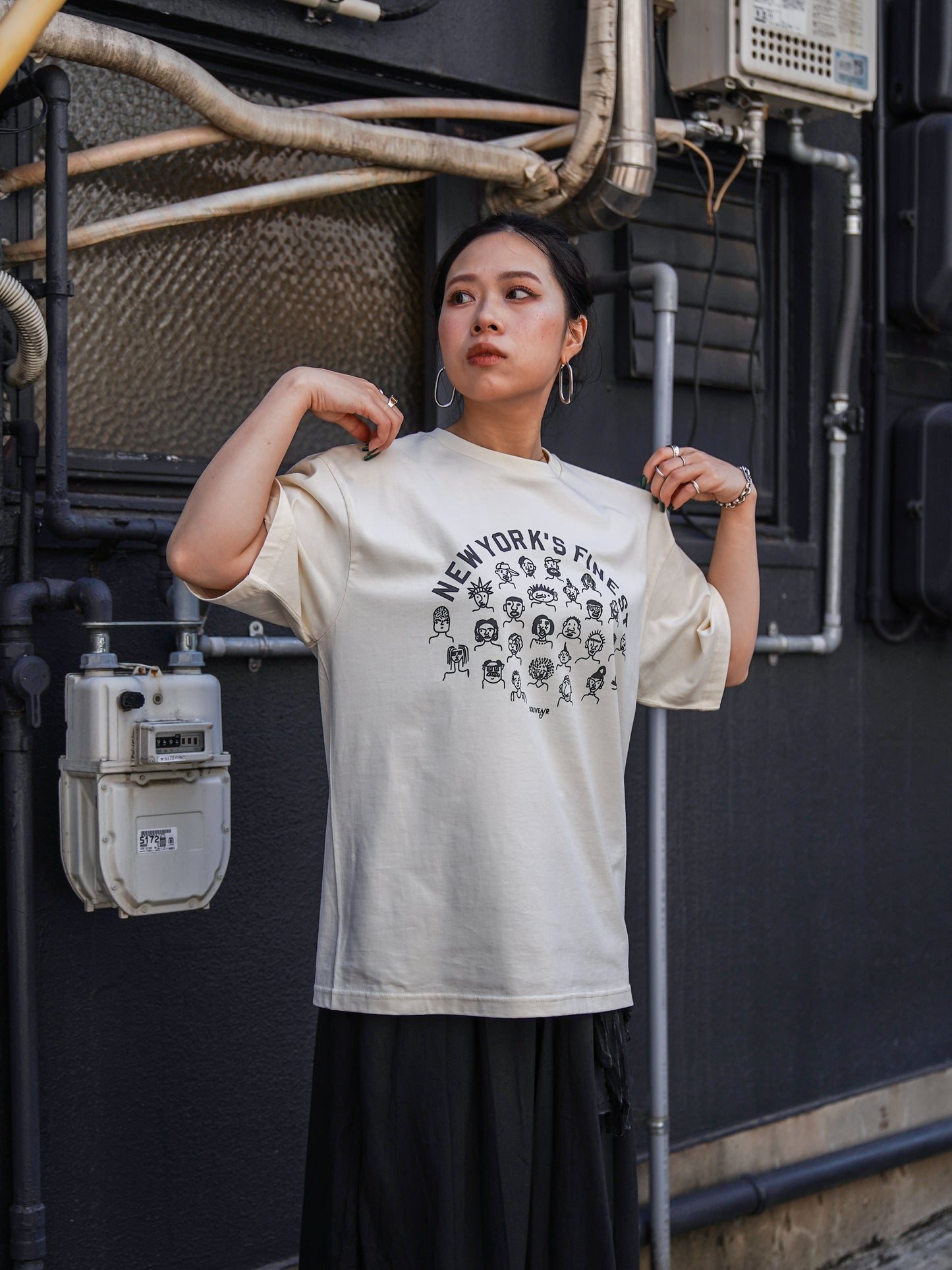 NYC FACES S/S T-S / 3colors