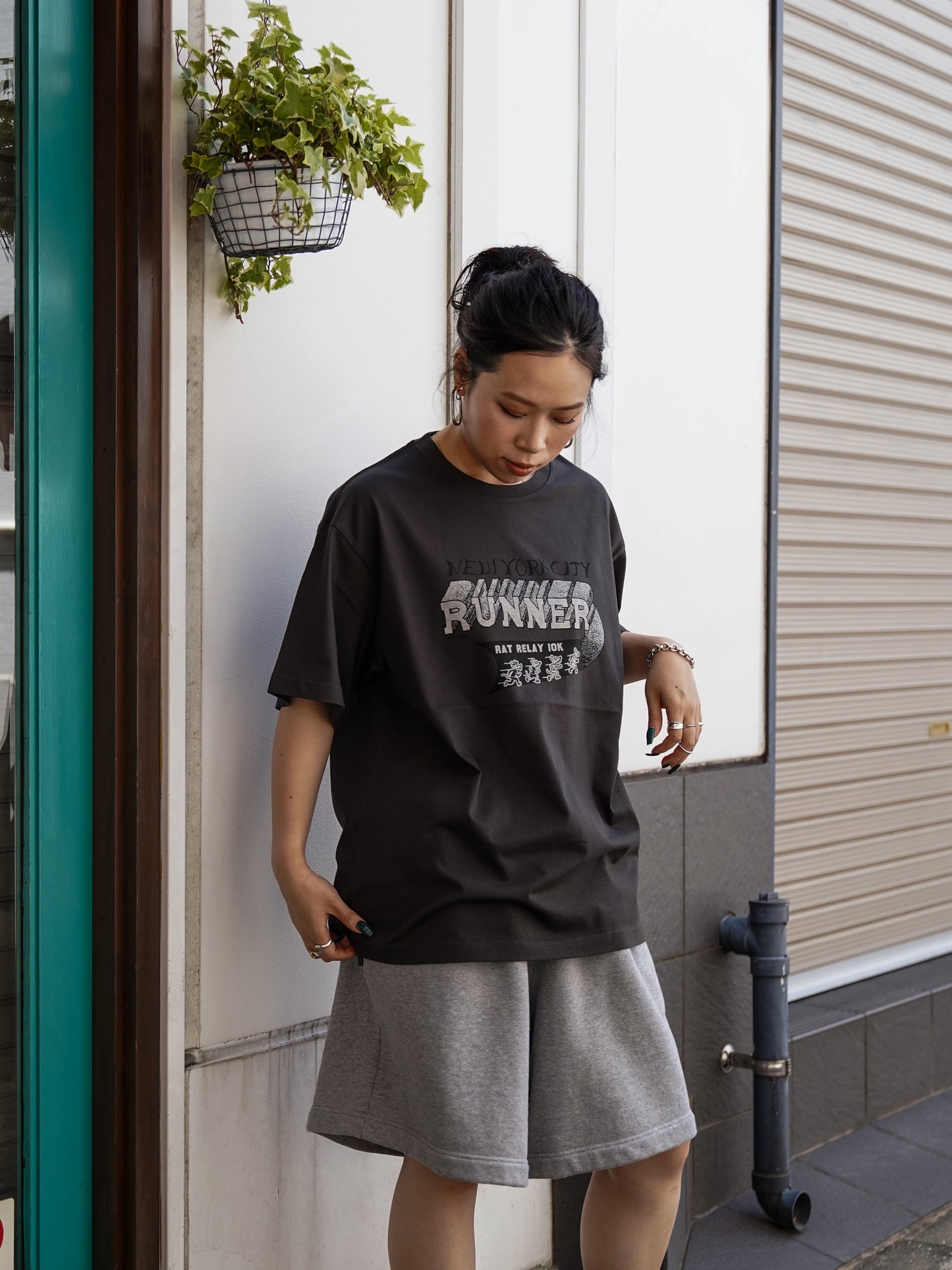 NYC RUNNING S/S T-S / 3colors