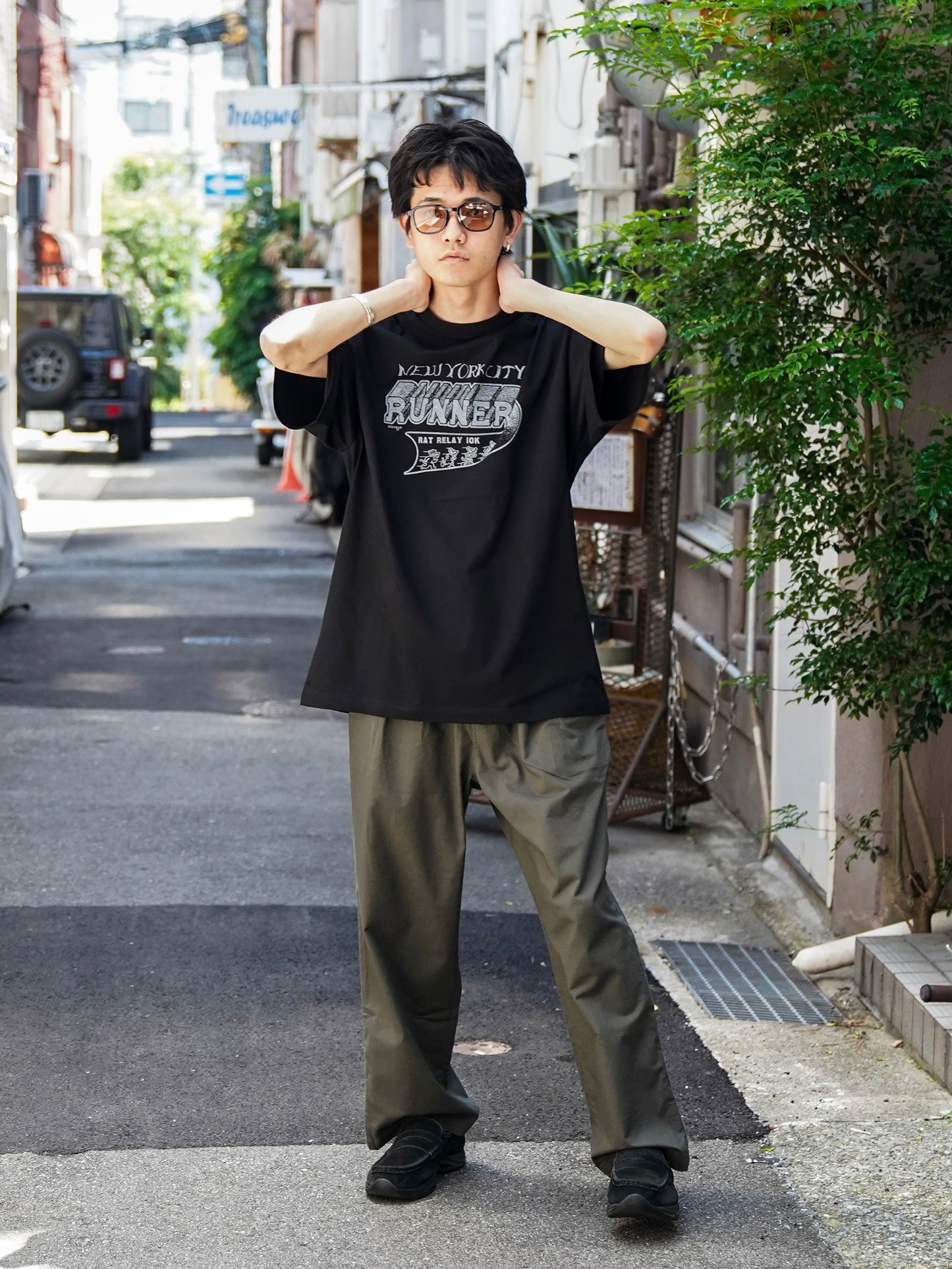 NYC RUNNING S/S T-S / 3colors
