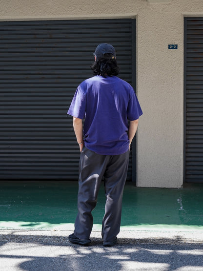 DUMMEAL BADGE SMOKY TEE / Smoky Purple