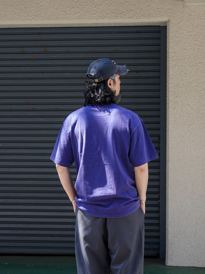 DUMMEAL BADGE SMOKY TEE / Smoky Purple