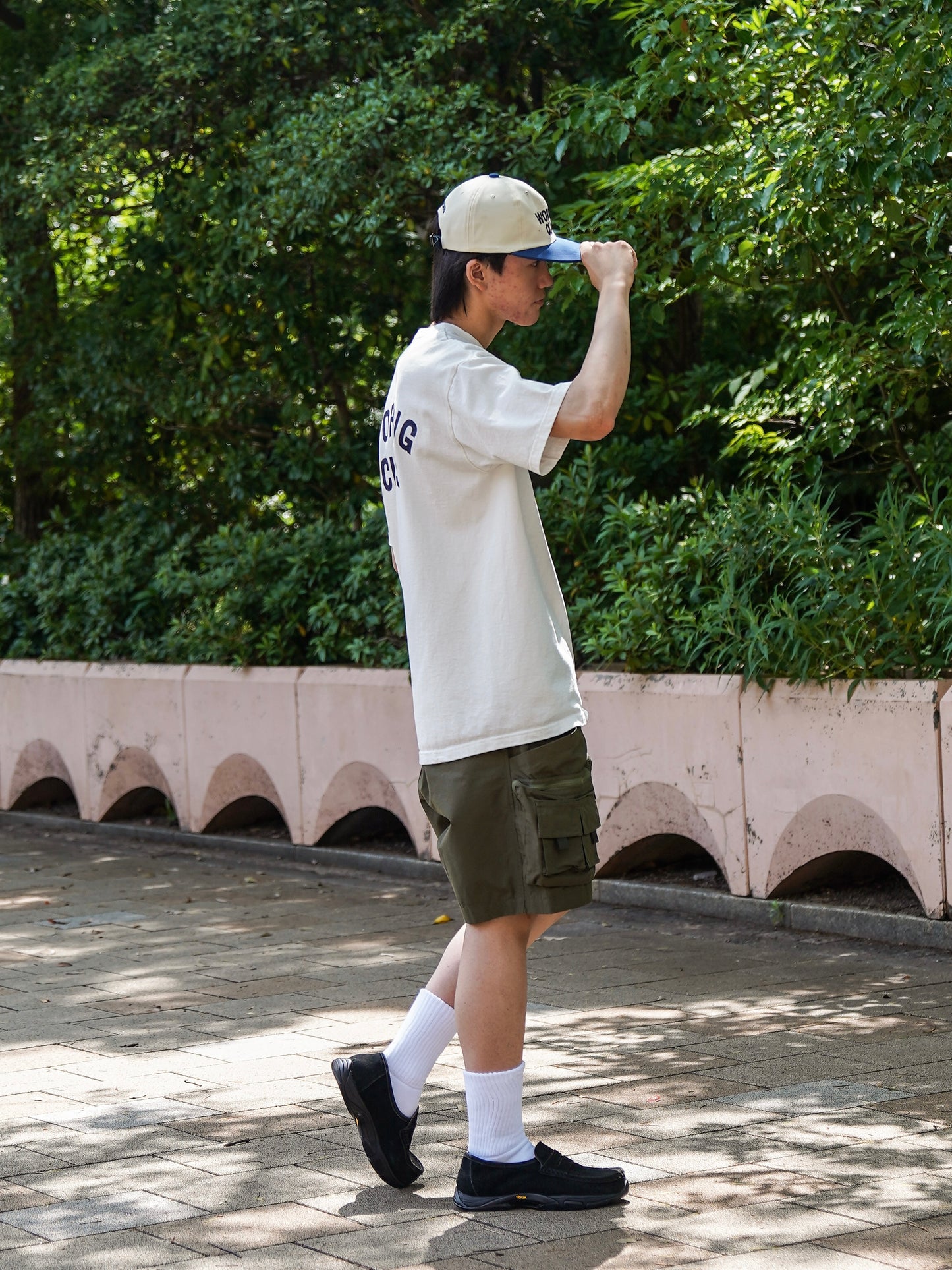 "WORKING CLASS" T-SHIRTS / White