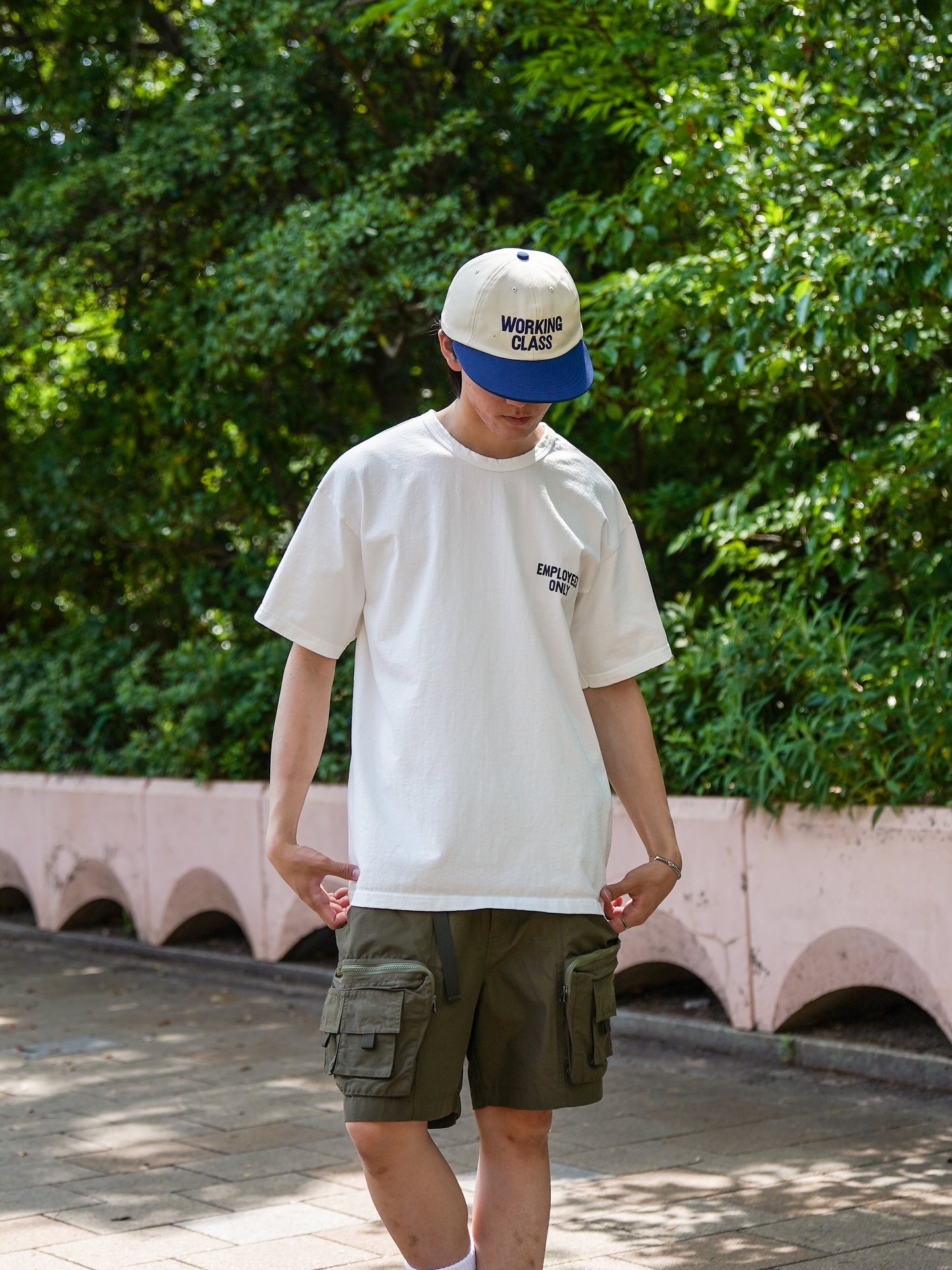 "WORKING CLASS" T-SHIRTS / White