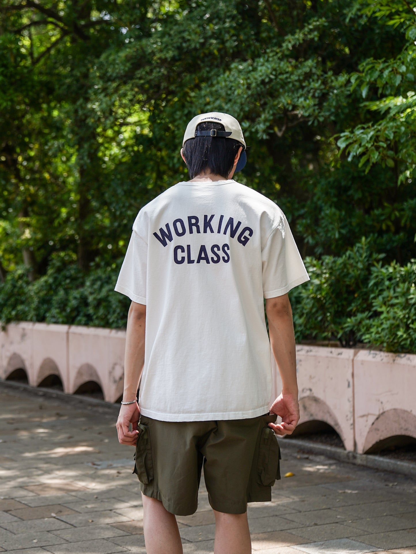 "WORKING CLASS" T-SHIRTS / White