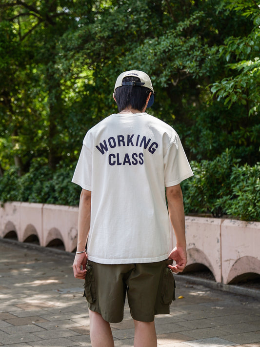 "WORKING CLASS" T-SHIRTS / White