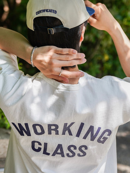"WORKING CLASS" T-SHIRTS / White