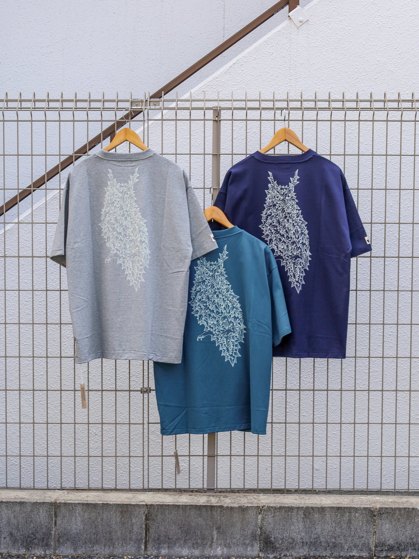 ORGANIC COTTON CHILL TEE × BAKI BAKI / 3colors