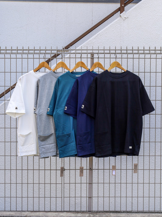 ORGANIC COTTON CHILL POCKET TEE / 5colors
