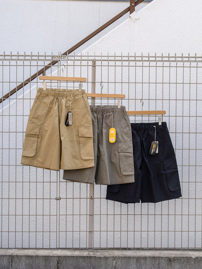 ORGANIC COTTON×CORDURA® RIPSTOP CARGO SHORTS / 3colors